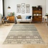 Sara Ethnic Woven Beige Rug
