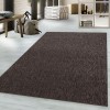 Nisa Plain Brown Rug