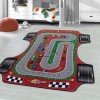 Game Kids Truck Red Rug