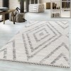 Tomis Berber Designer Geometric Cream Rug