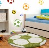 Shaggy Kids Fun Green Rug