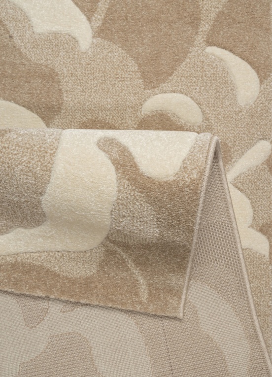 Floral Beige Rug for Living Room, Bedroom, and Dining Room | Beige Floral Area Rug 200x300