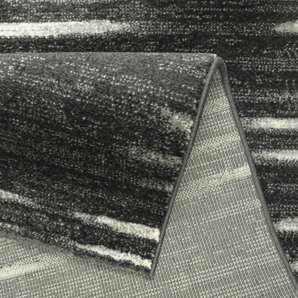 Modern Black And White Designer Rug For Any Room's Design | Black And White Rugs For Living Room