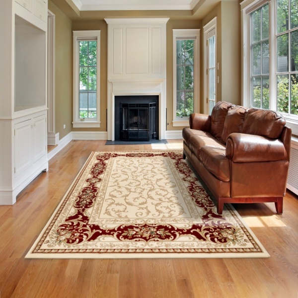 Luxury Classic Oriental Cream Sohar Rug