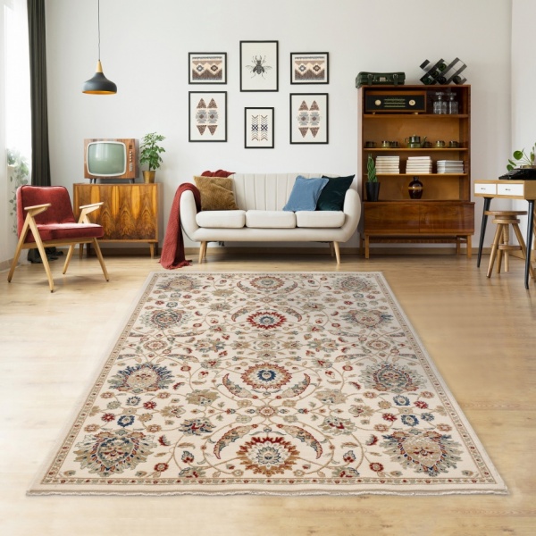 Persian Classic Design Cream Sohar Rug