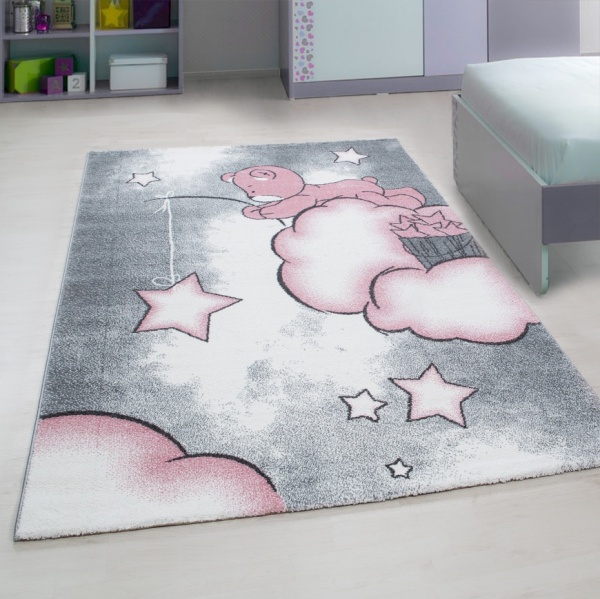 Bamby Kids Pink Rug - carpetsrugs.ie