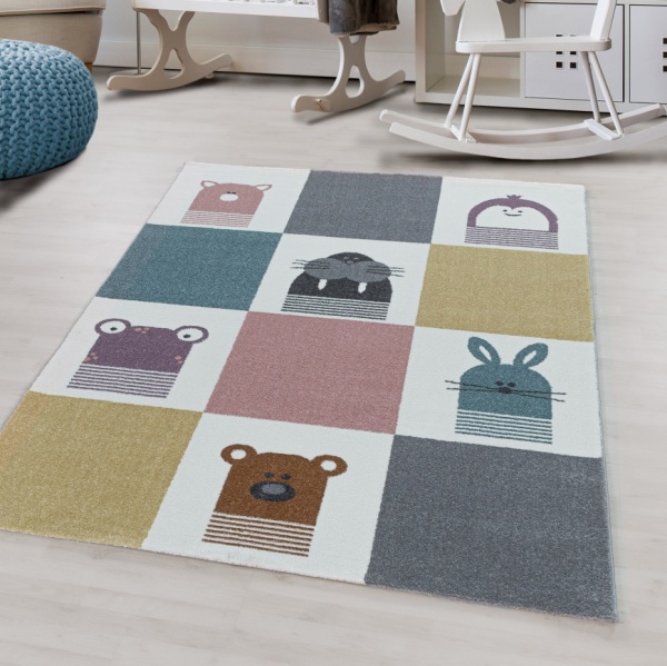 Funny Kids Multi-Colour Rug