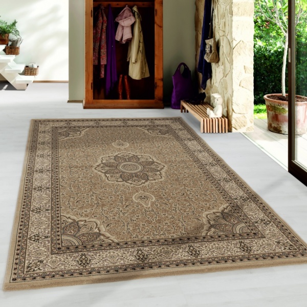 Kashmir Traditional Beige Rug