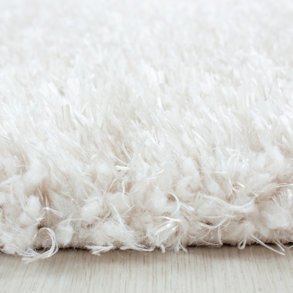 Excellent Shaggy Shiny Plain Nature Rug