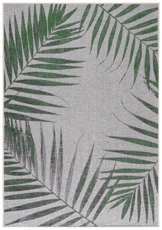 Designer Outdoor Rug Green for Patio, Terrace, Balcony