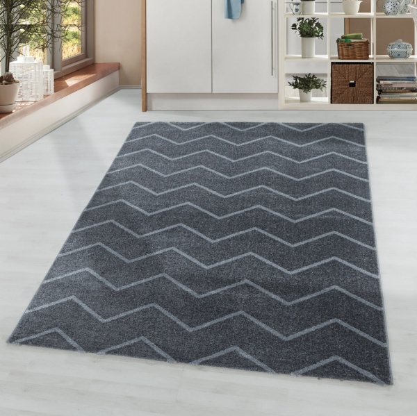 Rio Modern Grey Rug