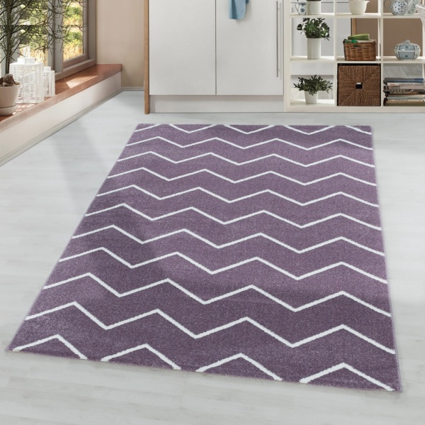 Rio Modern Purple Rug