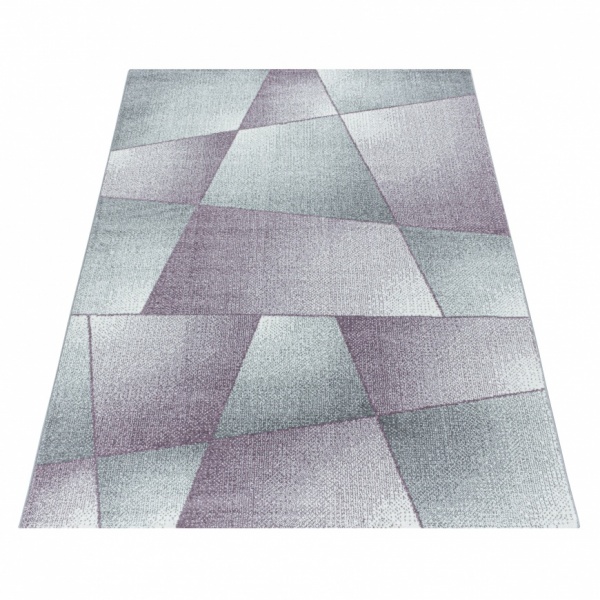 Rio Contemporary Purple Rug