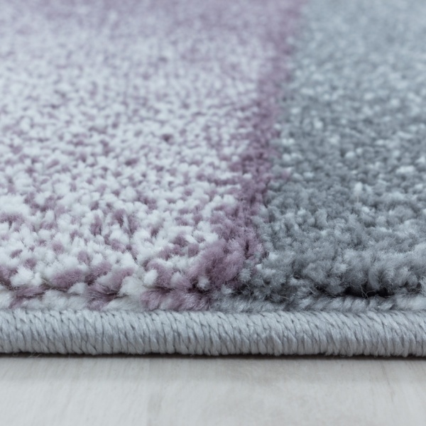 Rio Contemporary Purple Rug
