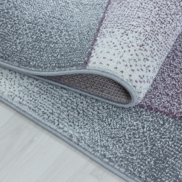 Rio Contemporary Purple Rug
