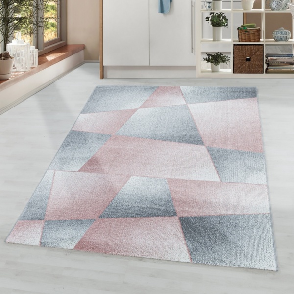 Rio Contemporary Rose Rug