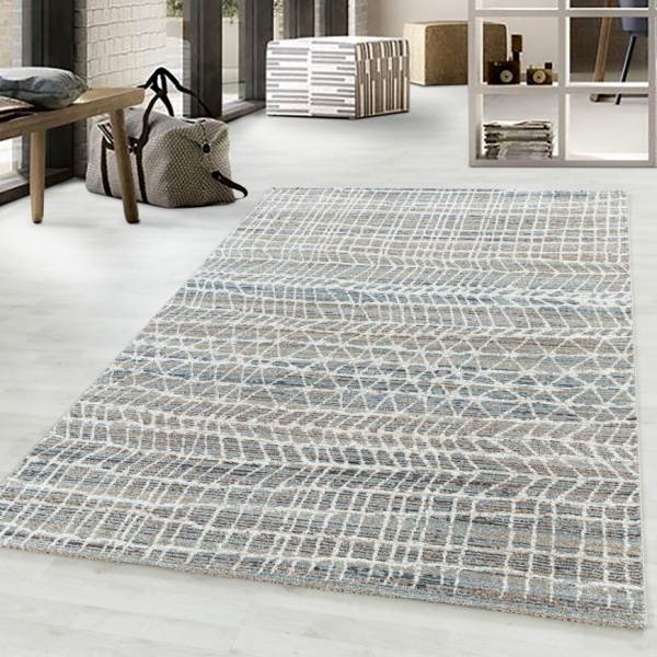 Living Room Modern  Brown Rug Web Design I 160x230 cm Brown Carpet