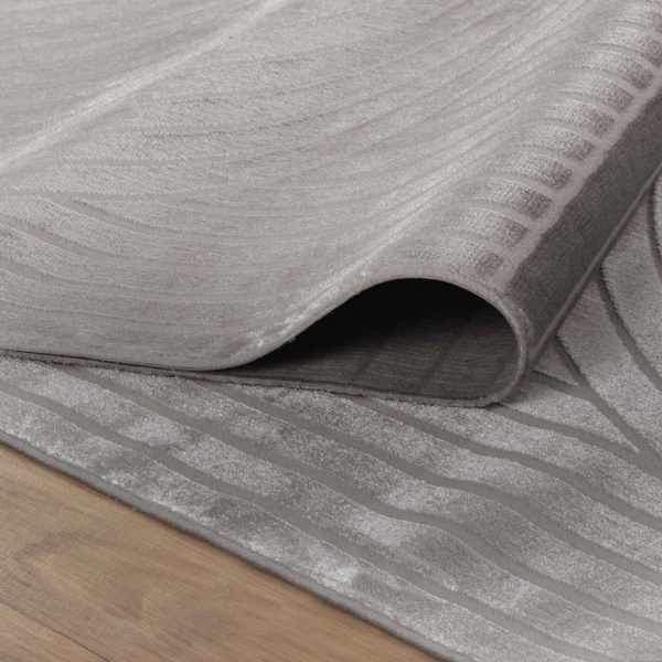 Modern Design Mocha Area Rug for Living Room I 200x290 cm Mocha Bedroom Rug