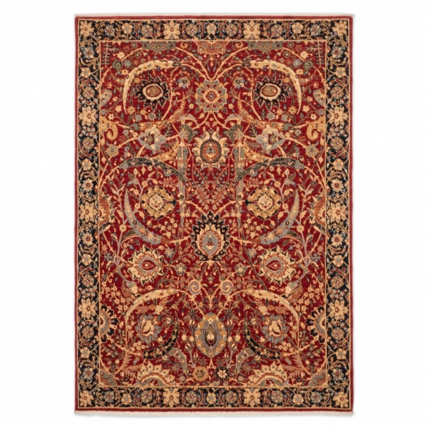 Large Antique Red Persian Wool Rug I Wool Red Hallway Runner Rug