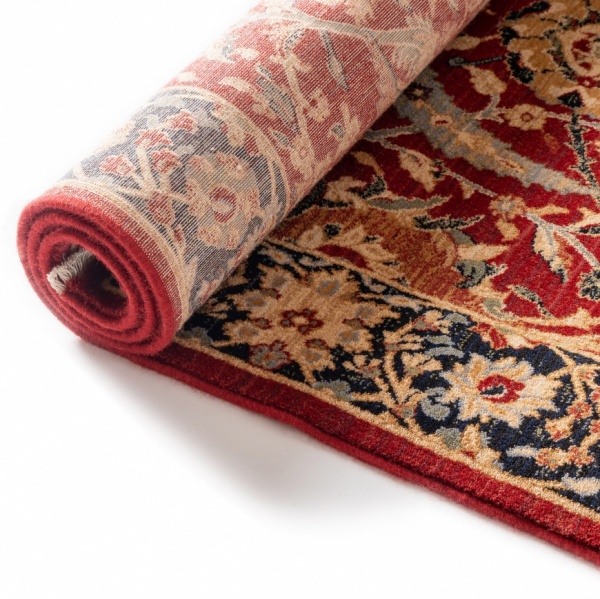 Large Antique Red Persian Wool Rug I Wool Red Hallway Runner Rug