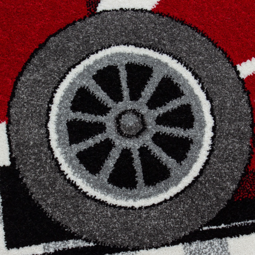 Kids Joy Red Rug - carpetsrugs.ie