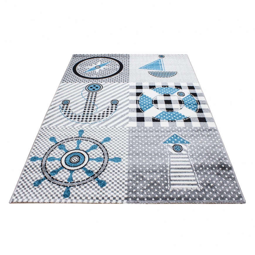 Kids Joy Grey Rug - carpetsrugs.ie