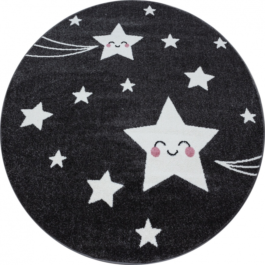 Kids Star Night Grey Rug - carpetsrugs.ie