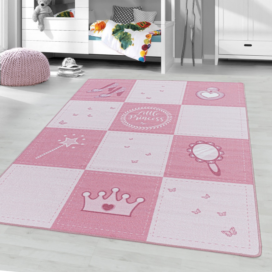 Game Kids Little Princess Pink Rug