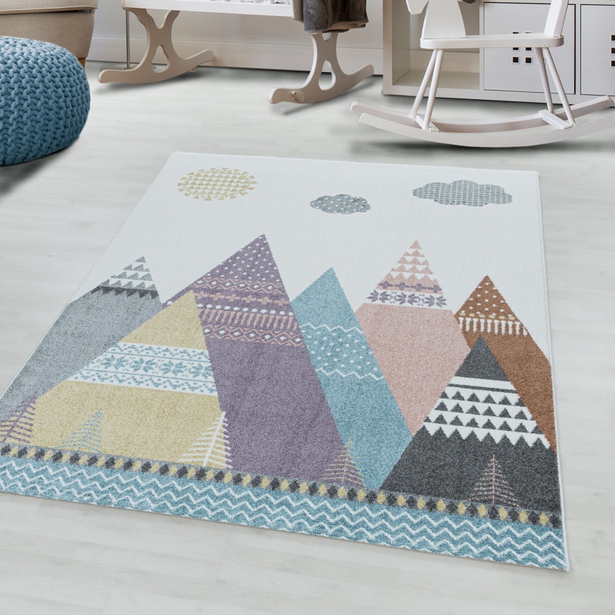 Lucky Kids Multi-Colour Rug