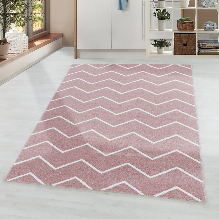 Rio Modern Pink Rug