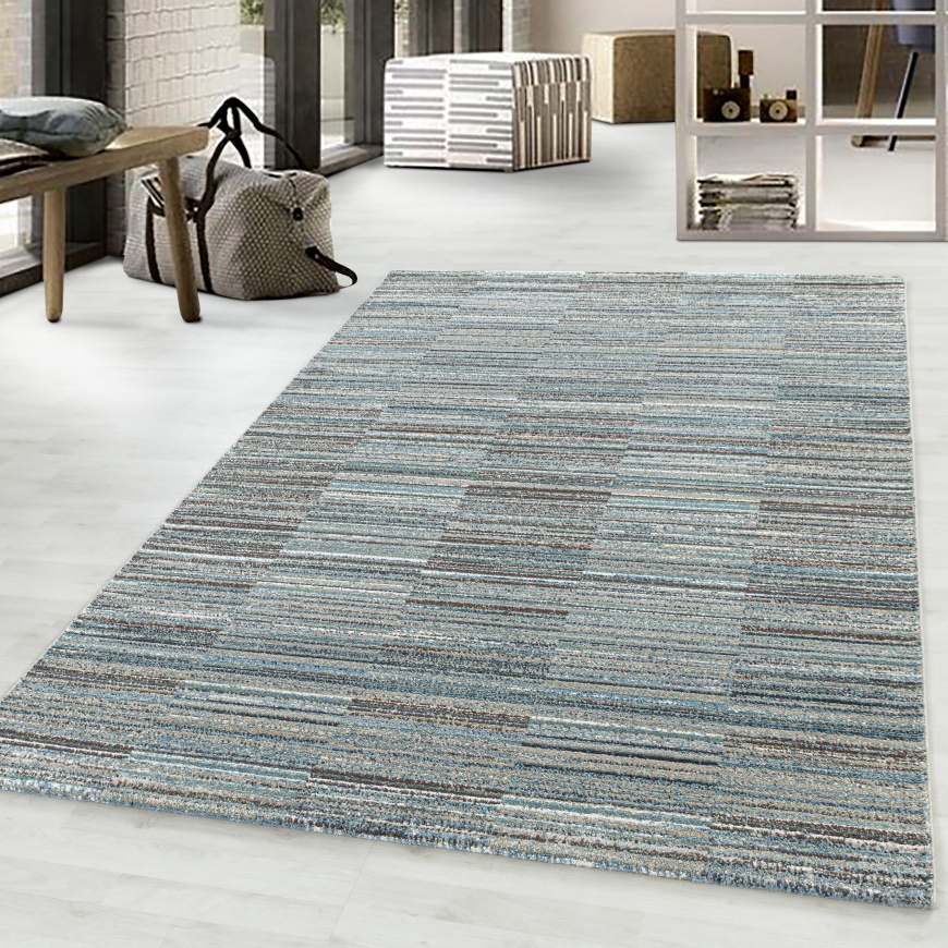 Cassa Modern Abstract Grey Rug