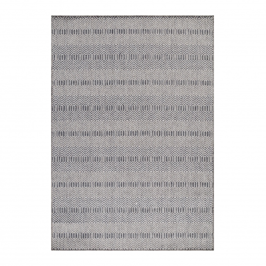 Minimalist Design Grey Outdoor Area Rug - carpetsrugs.ie